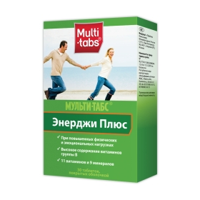 МУЛЬТИ-ТАБС ЭНЕРДЖИ ПЛЮС табл. п/о №30