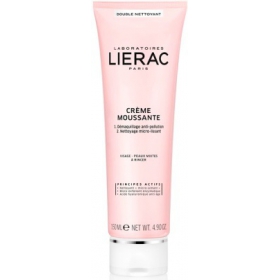 ЛІЕРАК подвійне очищення пінистий засіб: пінистий крем 150мл новинка