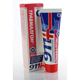 ГЕЛЬ БАЛЬЗАМ для тіла розігріваючий «ТРАВМАЛГОН» 911 ваша служба порятунку 100мл