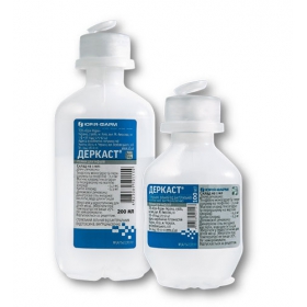 ДЕРКАСТ р-р д/инф. конт. 200 мл