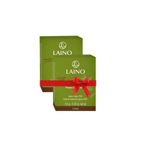 ЛЕНО Традиционное Алеппское мыло 150г 1+1 ДУО