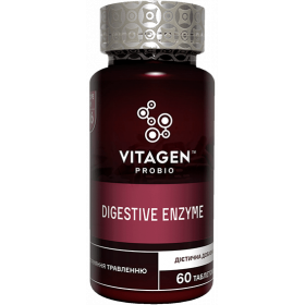 ВИТАДЖЕН VITAGEN DIGESTIVE ENZYMES табл. №60