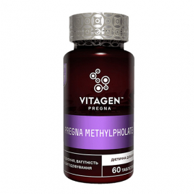 ВИТАДЖЕН VITAGEN PREGNA METHYLPHOLATE табл. №60