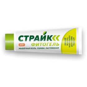 СТРАЙК ФИТОГЕЛЬ СРЕДСТВО ДЛЯ УХОДА ЗА КОЖЕЙ гель 60 г