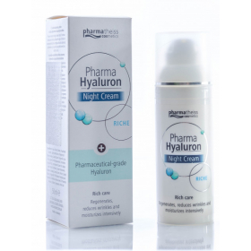 ГИАЛУРОН PHARMA HYALURON КРЕМ НОЧНОЙ УХОД RICHE 50 мл