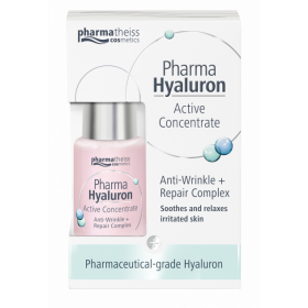 ГИАЛУРОН PHARMA HYALURON СЫВОРОТКА АКТИВНЫЙ КОНЦЕНТРАТ ПРОТИВ МОЩИН + ВОССТАНОВЛЕНИЕ 13 мл