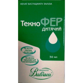 ТЕКНОФЕР ДЕТСКИЙ капли 30 мл