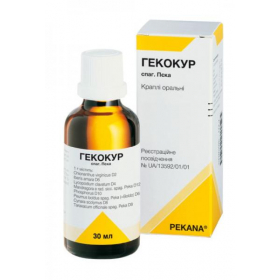 ГЕКОКУР СПАГ. ПЕКА капли оральные 30 мл