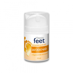 БАЛЬЗАМ косметичний для ніг «ЗАГОЮЮЧИЙ» Happy Feet 50мл