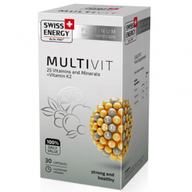 ВИТАМИНЫ SWISS ENERGY by DR.FREI МУЛЬТИВИТ MultiVit №30