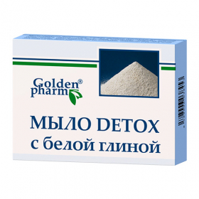 МЫЛО DETOX С БЕЛОЙ ГЛИНОЙ 70г