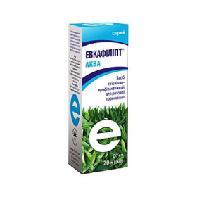 ЭВКАФИЛИПТ АКВА СРЕДСТВО ДЛЯ РОТОВОЙ ПОЛОСТИ спрей 20мл