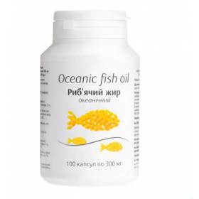 РЫБИЙ ЖИР ОКЕАНИЧЕСКИЙ для детей капсулы 300мг №100