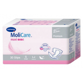 ПОДГУЗНИКИ ДЛЯ ВЗРОСЛЫХ ПРИ НЕДЕРЖАНИИ MOLICARE premium soft extra, small №30