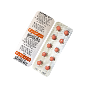 ВАЛЕРІАНА табл. 180мг фл. №10