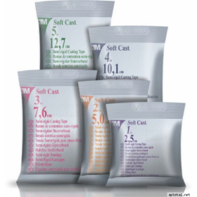 БИНТ ИММОБИЛИЗИРУЮЩИЙ ПОЛИМЕРНЫЙ «СОФТКАСТ» 7,6 см х 3,6 м (82103)