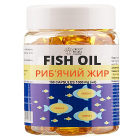 РЫБИЙ ЖИР капсулы 1000 мг банка №100