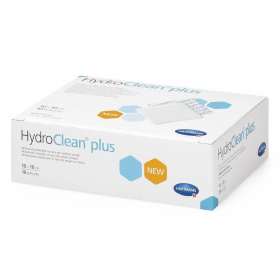 ПОВЯЗКА АКТИВИРОВАННАЯ НА РАНУ ПРИ ТЕРАПИИ ВО ВЛАЖНОЙ СРЕДЕ ГИДРОКЛИН HYDROCLEAN 10 cм х 10 cм №1