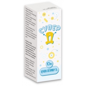 СУПЕР Д краплі оральні вітамін Д3 10мл