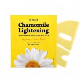 ПЕТІТФІ гідрогелева освітлювальна маска для лиця з екстрактом ромашки №1