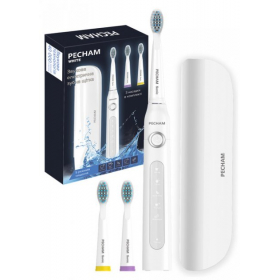 PECHAM електрична зубна щітка ProWhite + 4 насадки в комплекті