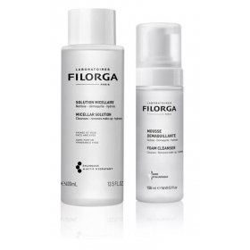 ФИЛОРГА Мицелярный лосьон 400мл + Очищающий мусc 150мл  НАБОР