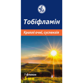 ТОБИФЛАМИН капли глазные суспензия 5 мл