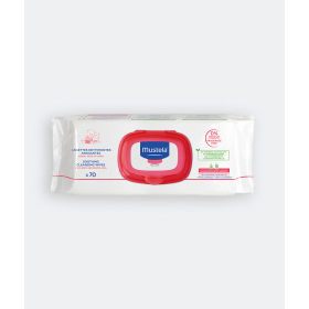 МУСТЕЛА вологі серветки для чутливої шкіри №70