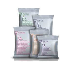 БИНТ ИММОБИЛИЗИРУЮЩИЙ ПОЛИМЕРНЫЙ «СОФТКАСТ» 2,5 см х 1,8 м