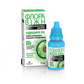 ФЛОРА ВИЖН РАЗДРАЖЕННЫЕ ГЛАЗА капли глазные 15 мл