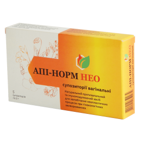 АПИ-НОРМ НЕО суппозитории вагинальные №5