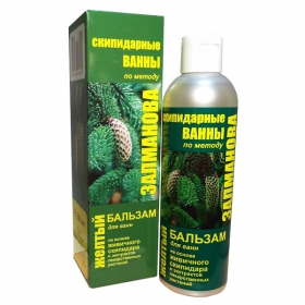 БАЛЬЗАМ ДЛЯ ВАНН ЖЕЛТЫЙ С ЭКСТРАКТАМИ ТРАВ 250мл