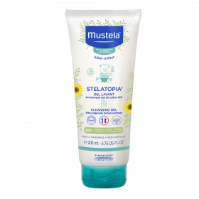 МУСТЕЛА Stelatopia ніжний очищуючий гель 200мл