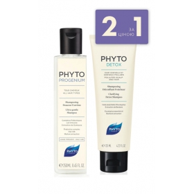 ФИТО Фитопрожениум 250мл + ФИТО Фитодетокс шампунь 125мл НАБОР
