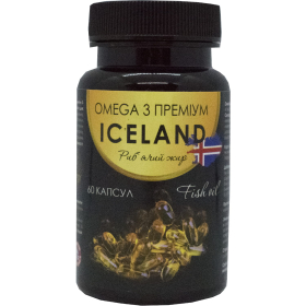 ОМЕГА 3 ПРЕМИУМ капс. 500 мг рыбий жир 33/22 №60