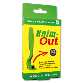 НАБОР КЛЕЩ-OUT для удаления клещей