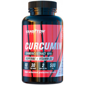 ВАНСИТОН КУРКУМИН С БИОПЕРИНОМ капс. 500 мг №60