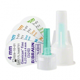 ИГЛА ДЛЯ ШПРИЦ-РУЧКИ OMNICAN FINE 0,25 x 8 мм №100