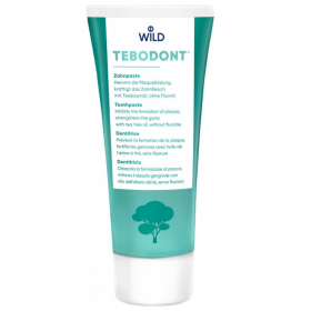 ТЕБОДОНТ ЗУБНАЯ ПАСТА БЕЗ ФТОРА с маслом чайного дерева 75 мл