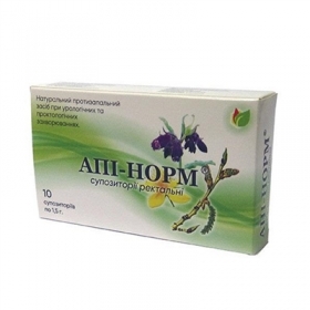 АПИ-НОРМ СВЕЧИ РЕКТАЛЬНЫЕ №10