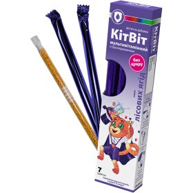 КИТВИТ МУЛЬТИВИТАМИННЫЙ 5,2 г со вкусом лесных ягод №7