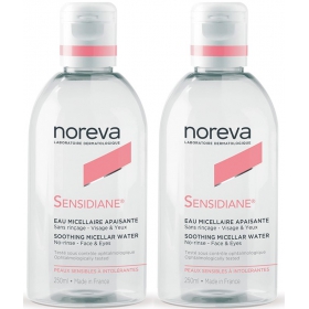 НОРЕВА СЕНСІДІАН заспокійлива міцелярна вода 250мл 1+1 набір