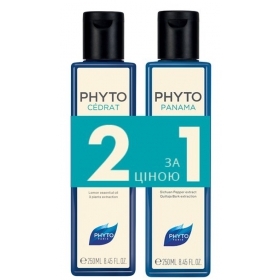 ФИТО Фитоцедра шампунь 250мл + ФИТО Фитопанама шампунь 250мл НАБОР