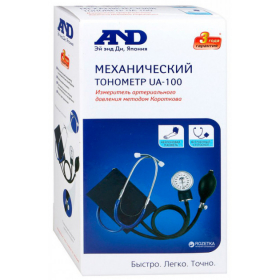 ТОНОМЕТР АНД ИЗМЕРИТЕЛЬ АРТЕРИАЛЬНОГО ДАВЛЕНИЯ МЕХАНИЧЕСКИЙ UА-100