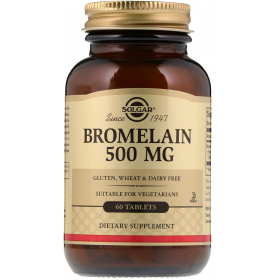 СОЛГАР БРОМЕЛАЙН табл. 500мг №60