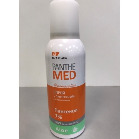 ПАНТЕ МЕД спрей з ПАНТЕНОЛОМ «PANTHE MED» з соком алое 150мл