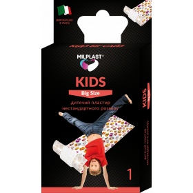 МІЛПЛАСТ KIDS BIG SIZE дитячий пластир нестандартного розміру 50*6см №1