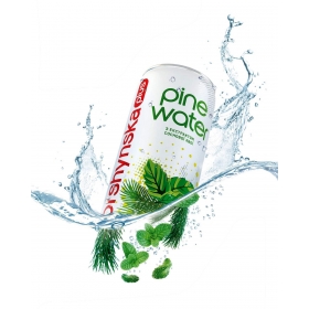 ВОДА МОРШИНСЬКА плюс Пайн Вотер м'ята ж/б 0,33л