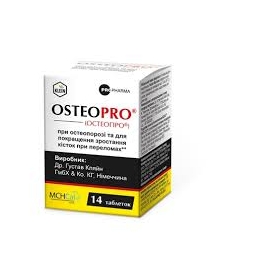 ОСТЕОПРО табл. банка №14