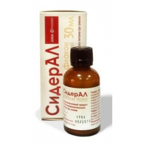 СИДЕРАЛ КАПЛИ Инт. фл. 30 мл, с пипеткой +1 стик 1,9 г